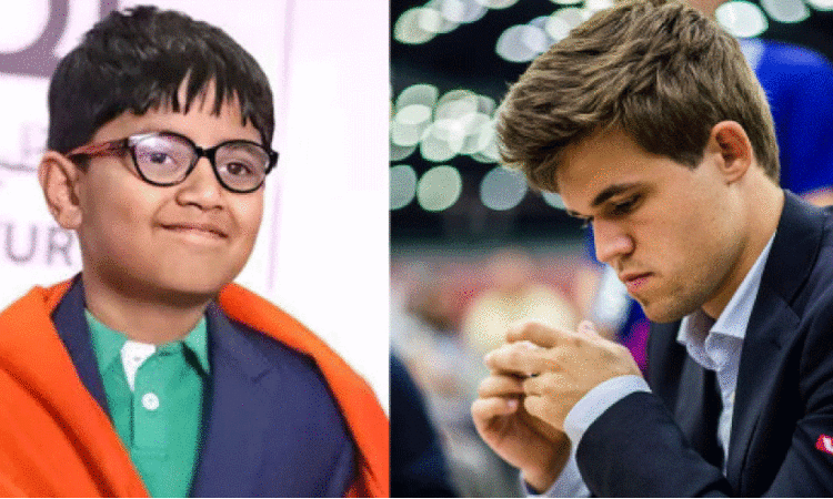 ലോക ചെസ് ചാമ്പ്യനെ സമനിലയിൽ തളച്ച് ഞെട്ടിച്ച് ഒമ്പതു വയസ്സുകാരൻ