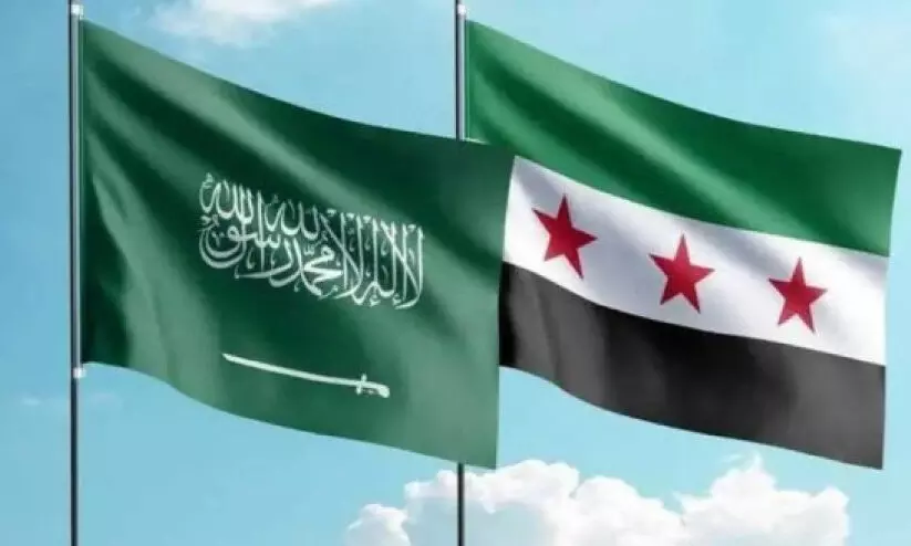 സി​റി​യ​യെ വി​ഭ​ജി​ക്കാ​നു​ള്ള ആ​ഹ്വാ​ന​ത്തെ ത​ള്ളി​ക്ക​ള​യു​ന്ന​താ​യി സൗ​ദി അ​റേ​ബ്യ