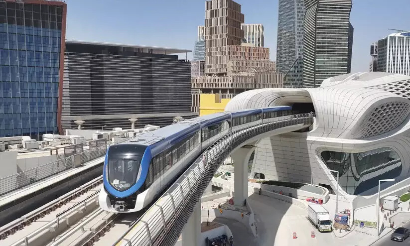 റി​യാ​ദ് മെ​ട്രോ യാ​ത്ര​ക്കാ​ർ 10 കോ​ടി ക​വി​ഞ്ഞു