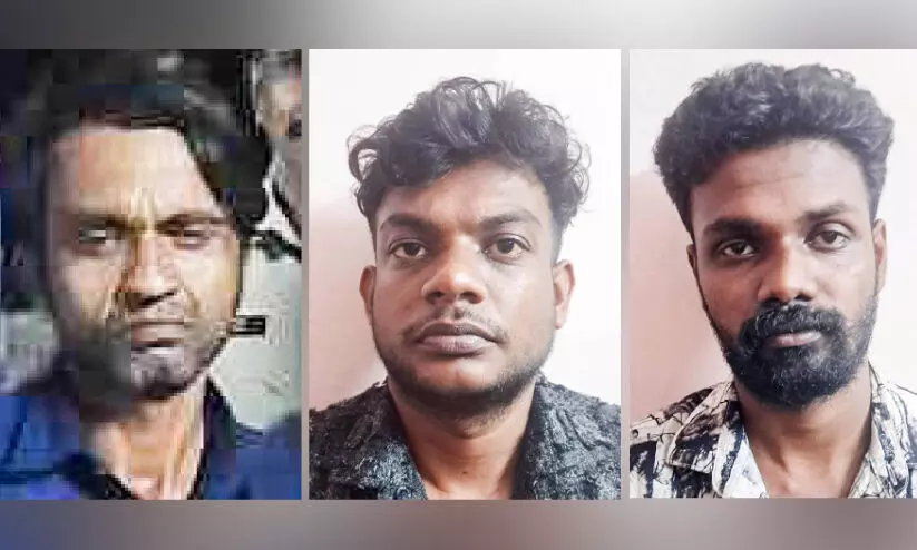 three arrested with ganja