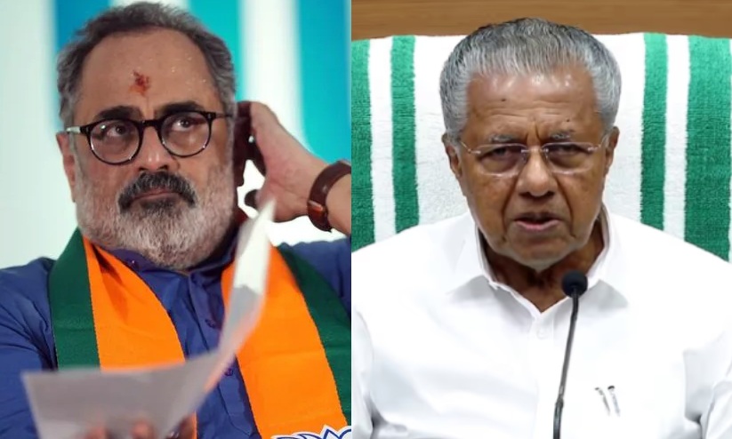 ‘വിരട്ടലുമായി ഇങ്ങോട്ടു വരേണ്ട, രാജീവ് ചന്ദ്രശേഖറിന് കേരളത്തെപ്പറ്റി ...