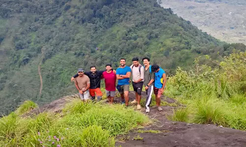 Tourists visiting Palukachi Mountain