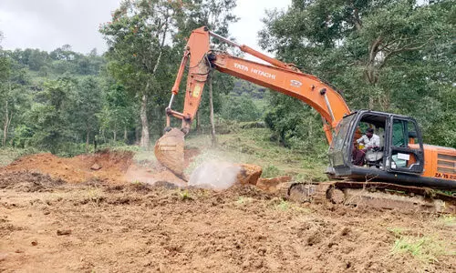 Kalladi-Anakampoyil tunnel is underway in Kalladi