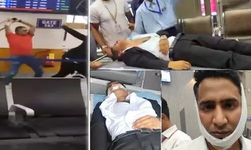 spice jet staff assault