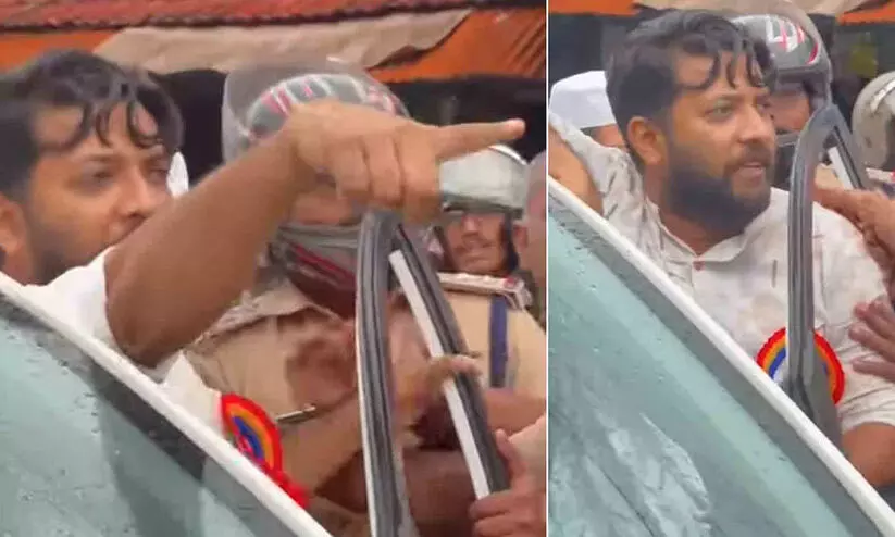 ഷാഫി പറമ്പിലിനെ തടഞ്ഞ സംഭവം; 11 ഡി.വൈ.എഫ്.ഐ പ്രവർത്തകർ അറസ്റ്റിൽ ഷാഫി പറമ്പിലിനെ തടഞ്ഞ സംഭവം; 11 ഡി.വൈ.എഫ്.ഐ പ്രവർത്തകർ അറസ്റ്റിൽ