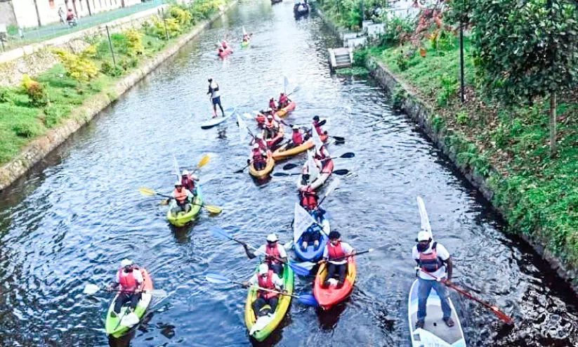 The campaign to promote green practices for Nehru Trophy boats race The campaign to promote green practices for Nehru Trophy boats race