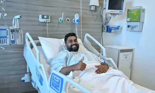 Sharon after successful surgery