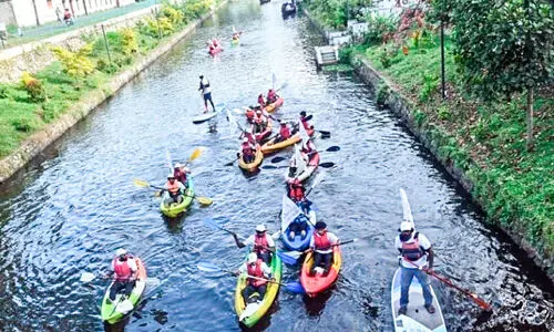 The campaign to promote green practices for Nehru Trophy boats race