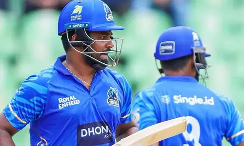 സഞ്ജുവിന്‍റെ കൊച്ചി വീണ്ടും വിജയവഴിയിൽ; സഞ്ജീവിന്‍റെ വെടിക്കെട്ട് ബാറ്റിങ്ങിനും ട്രിവാൻഡ്രത്തെ രക്ഷിക്കാനായില്ല, തോൽവി ഒമ്പത് റൺസിന്