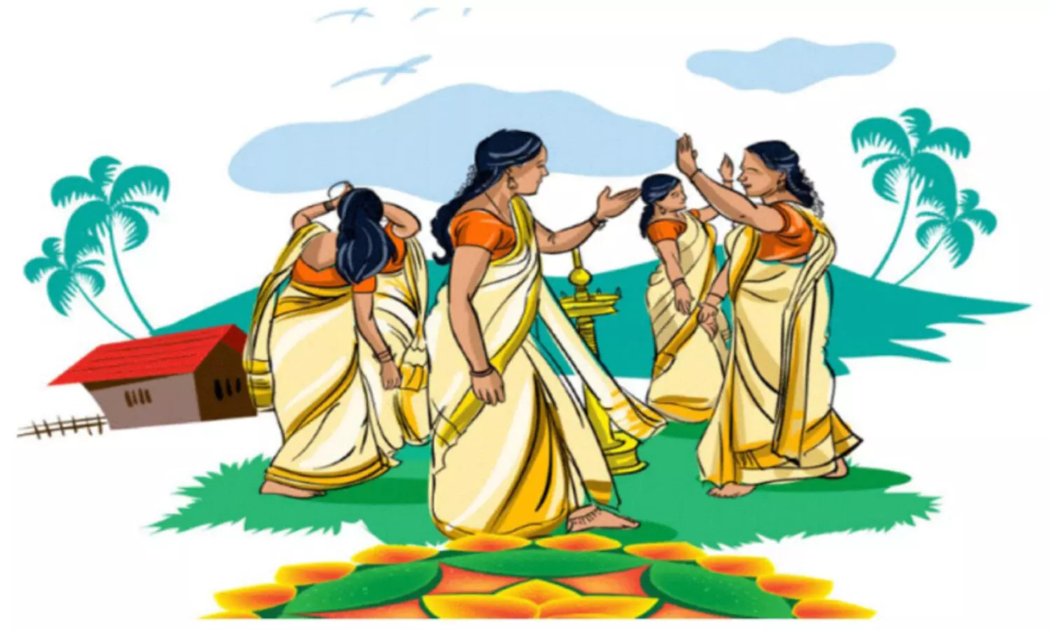 പൂ​വി​ളി​യു​യ​ർ​ന്നു, ഒ​മാ​നി​ൽ പൊ​ന്നോ​ണാ​ര​വം