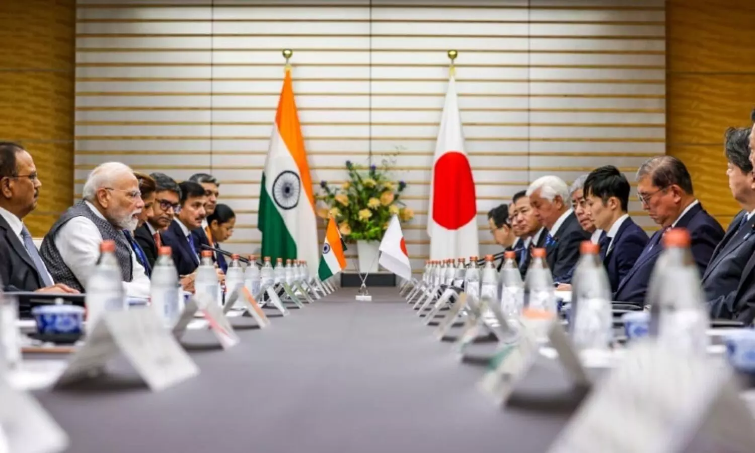 ഇന്ത്യ-ജപ്പാൻ സാമ്പത്തിക ഫോറത്തെ അഭിസംബോധന ചെയ്ത് മോദി; ലക്ഷ്യം തീരുവ ഭീഷണി മറികടക്കല്‍