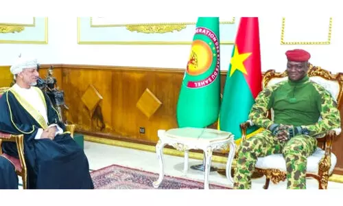 ഒ.ഐ.എ ചെയർമാൻ ബുർകിനഫാസോ പ്രസിഡന്റുമായി കൂടിക്കാഴ്ച നടത്തി