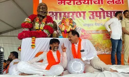 മറാത്ത സംവരണം; ജാരൻഗി നിരാഹാരത്തിൽ