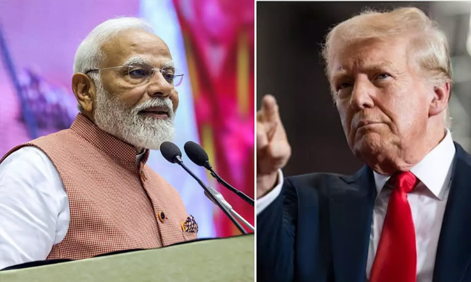 Donald Trump, Narendra Modi
