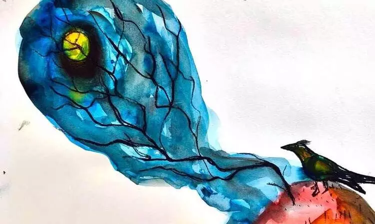 പൂ​മ​ര​ത്തി​ൽ​നി​ന്ന് ദൈ​വ​ത്തി​ന്റെ ​ൈക​യി​ലേ​ക്ക് അ​ട​ർ​ന്ന് വീ​ഴു​ന്ന ഇ​ല​പോ​ലെ!