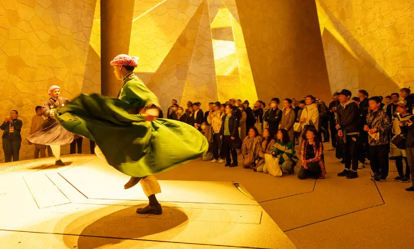 ജ​പ്പാ​നി​ൽ എ​ക്സ്പോ ഒ​സാ​ക്ക​യി​ലെ സൗ​ദി പ​വി​ലി​യ​നി​ൽ 20 ല​ക്ഷ​ത്തി​ല​ധി​കം സ​ന്ദ​ർ​ശ​ക​ർ