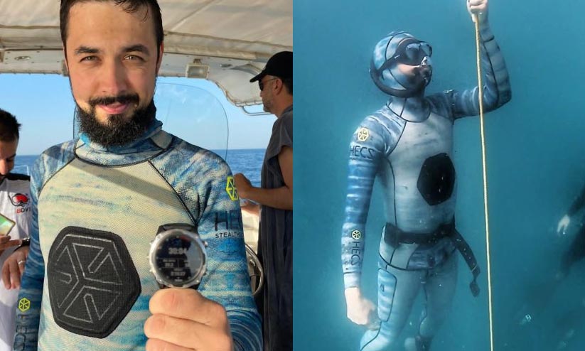 Diving In Bahrain ബഹ്റൈനിൽ നടന്ന മുങ്ങൽ മത്സരത്തിൽ ജേതാവായി റഷ്യൻ പ്രവാസി | Russian ...