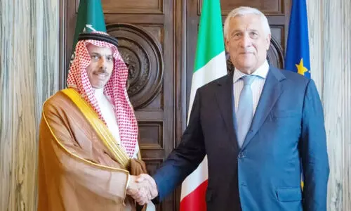 സൗ​ദി-​ഇ​റ്റലി സം​യു​ക്ത പ്ര​സ്താ​വ​ന  ഫ​ല​സ്തീ​നി​ക​ളെ കു​ടി​യി​റ​ക്കു​ന്ന​ത്   പൂ​ർ​ണ​മാ​യി നി​രാ​ക​രി​ക്കു​ന്നു