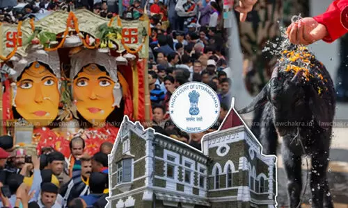 നന്ദാദേവി ഉൽസവത്തി​ന്റെ ഭാഗമായ മൃഗബലി നഗരസഭയുടെ അറവുശാലയിൽ നടത്തണം- ഉത്തരാഖണ്ഡ് ഹൈകോടതി