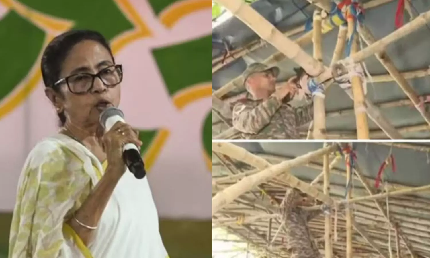 ബംഗാളി വിവേചനത്തിനെതിരായ   തൃണമൂലിന്റെ പ്രതി​ഷേധ വേദി തകർത്തു;   ബി.ജെ.പി സൈന്യത്തെ രാഷ്ട്രീയമായി ഉപയോഗിക്കുന്നുവെന്ന് മമത