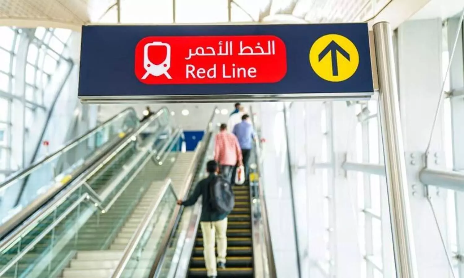 ദുബൈ മെട്രോ റെഡ്​ ലൈനിൽ തിരക്ക്​ കുറച്ച്​ പുതിയ റൂട്ട്​