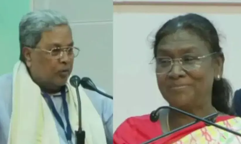 Siddaramaiahs Do You Know Kannada Question To President Murmu, Her Reply Siddaramaiahs Do You Know Kannada Question To President Murmu, Her Reply