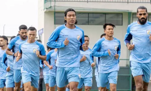 കാ​ഫ നാ​ഷ​ൻ​സ് ക​പ്പ്; ഇ​ന്ത്യ​ക്ക് ഇ​ന്ന് ഇ​റാ​ൻ പ​രീ​ക്ഷ​ണം