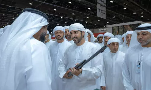 Sheikh Hamdan bin Mohammed bin Rashid Al Maktoum visits ‘Adihex’