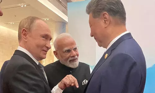 ‘വ്യാളി’ക്കു മുന്നിൽ ‘ആന’യുടെ കീഴടങ്ങലല്ലാതെ മ​റ്റെന്താണി​​​​​ത്’; മോദി-ഷി ജിൻപിങ് ചർച്ചകളിൽ രൂക്ഷ വിമർശനവുമായി കോൺഗ്രസ്