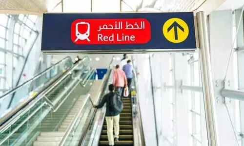 ദുബൈ മെട്രോ റെഡ്​ ലൈനിൽ തിരക്ക്​ കുറച്ച്​ പുതിയ റൂട്ട്​