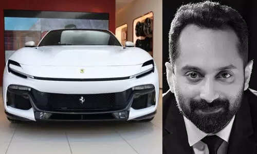 13.75 കോടിയുടെ ഫെരാറി പ്യൂറോസങ് സ്വന്തമാക്കി ഫഹദ് ഫാസിൽ; കേരളത്തിൽ ആദ്യം