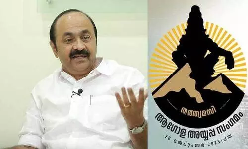 അയ്യപ്പസംഗമം ക്ഷണിക്കാനെത്തി, കാണാൻ തയാറാകാതെ പ്രതിപക്ഷ നേതാവ്