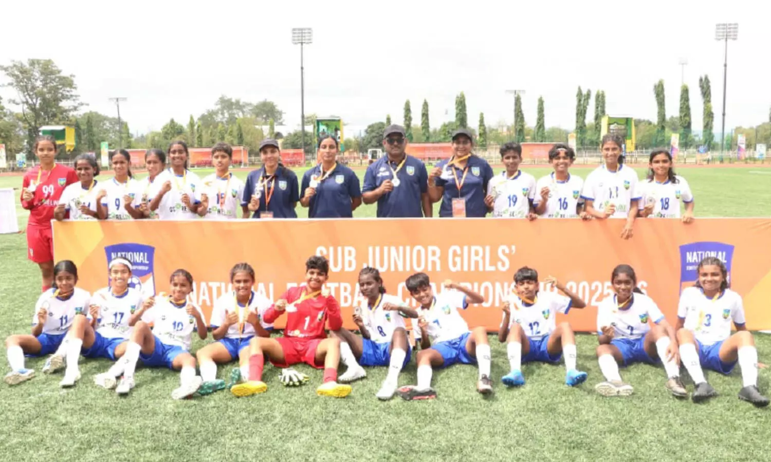 Kerala team becomes runner-up in national sub-junior football