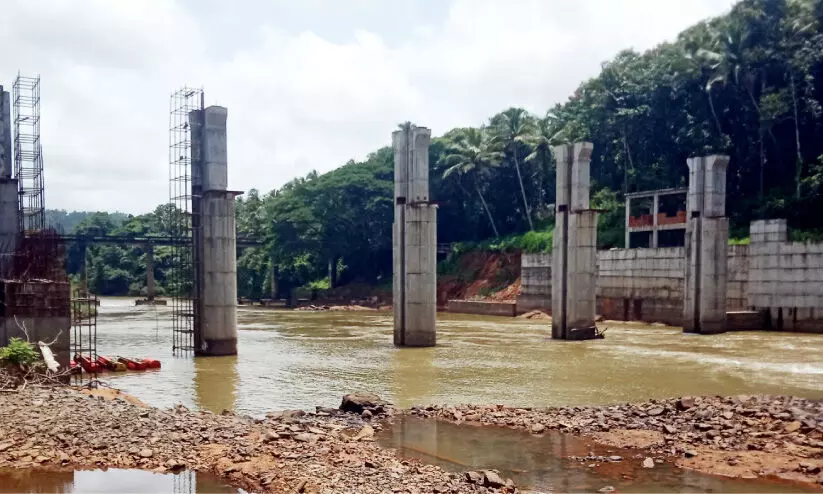 water level in check dam didnt changed water level in check dam didnt changed