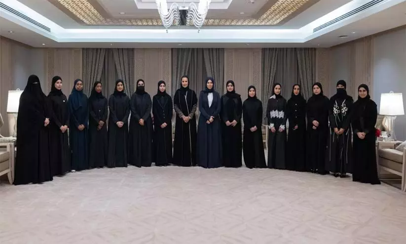 ഉന്നത വിജയം നേടിയ വിദ്യാർഥിനികൾക്ക് അനുമോദനം