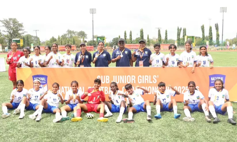 Kerala team becomes runner-up in national sub-junior football