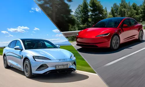 Tesla, BYD Cars