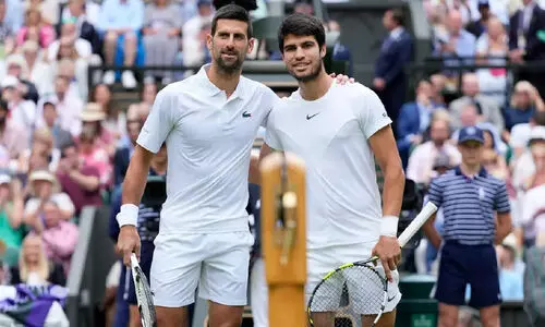 Novak Djokovic and Carlos Alcaraz