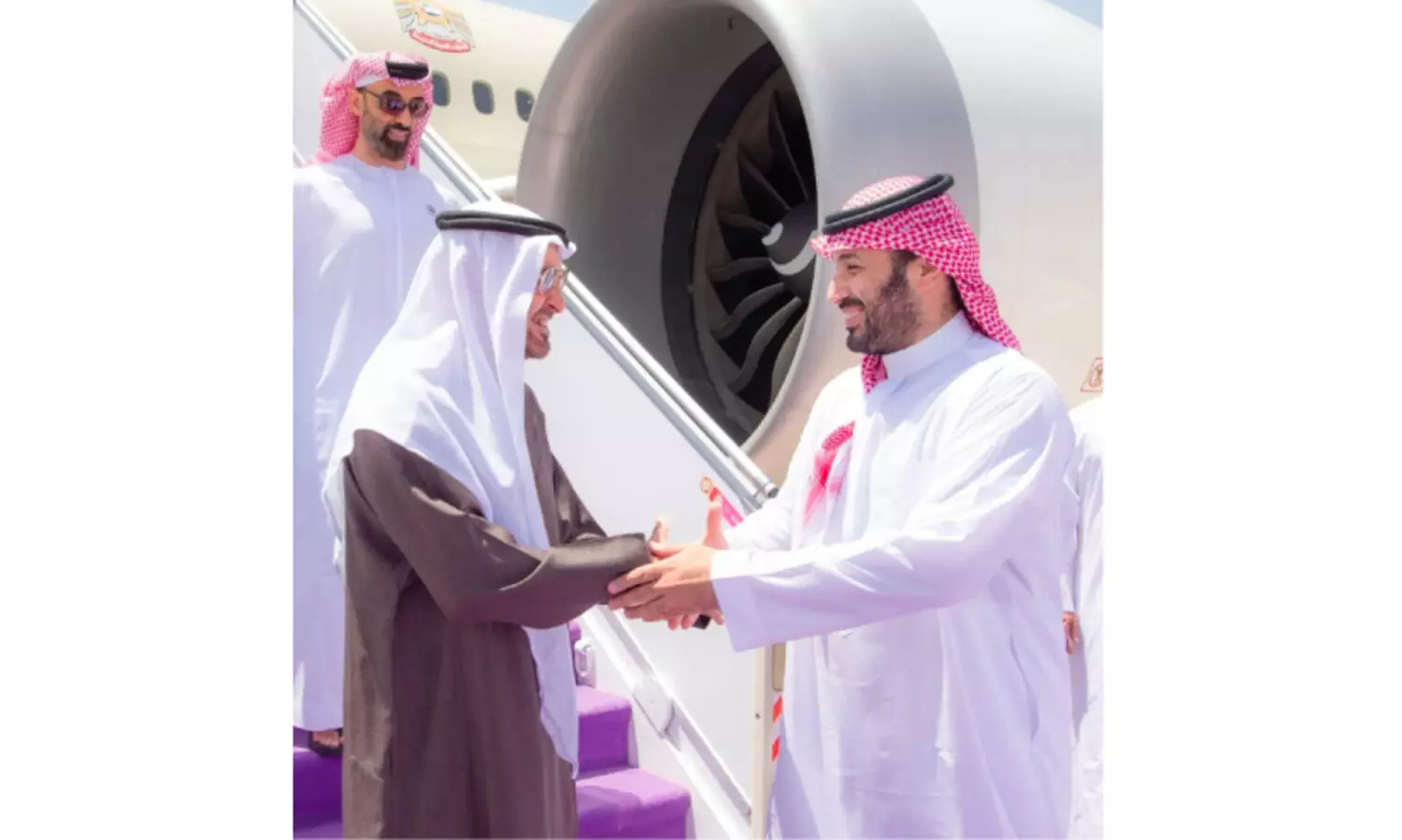 യു.​എ.​ഇ പ്ര​സി​ഡ​ന്റ് ഷെ​യ്ഖ് മു​ഹ​മ്മ​ദ് ബി​ൻ സാ​യി​ദ് അ​ൽ ന​ഹ്‌​യാ​ൻ റി​യാ​ദി​ലെ​ത്തി