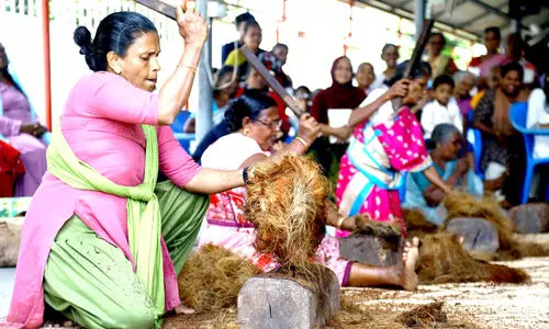 പരമ്പരാഗത തൊഴിൽ മത്സരങ്ങൾ നവ്യാനുഭവമായി പരമ്പരാഗത തൊഴിൽ മത്സരങ്ങൾ നവ്യാനുഭവമായി