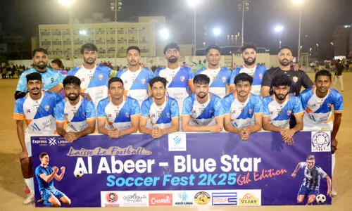 ജി​ദ്ദ​യി​ൽ അ​ബീ​ർ ബ്ലൂ​സ്റ്റാ​ർ സോ​ക്ക​ർ ഫെ​സ്റ്റ് ഫൈ​ന​ൽ പോ​രാ​ട്ട​ങ്ങ​ൾ ഇ​ന്ന്