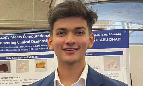 മ​ല​യാ​ളി വി​ദ്യാ​ർ​ഥി​യു​ടെ ഗ​വേ​ഷ​ണ പ്ര​ബ​ന്ധം അ​മേ​രി​ക്ക​ൻ ജേ​ർ​ണ​ലി​ൽ