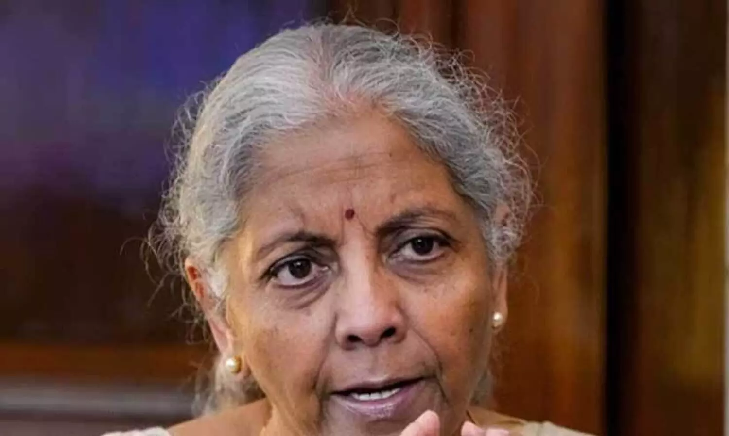 Finance Minister Nirmala Sitharaman