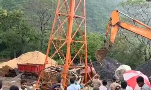 കാർഗോ റോപ്‌വേ തകർന്നു വീണ് ആറ് തൊഴിലാളികൾക്ക് ദാരുണാന്ത്യം