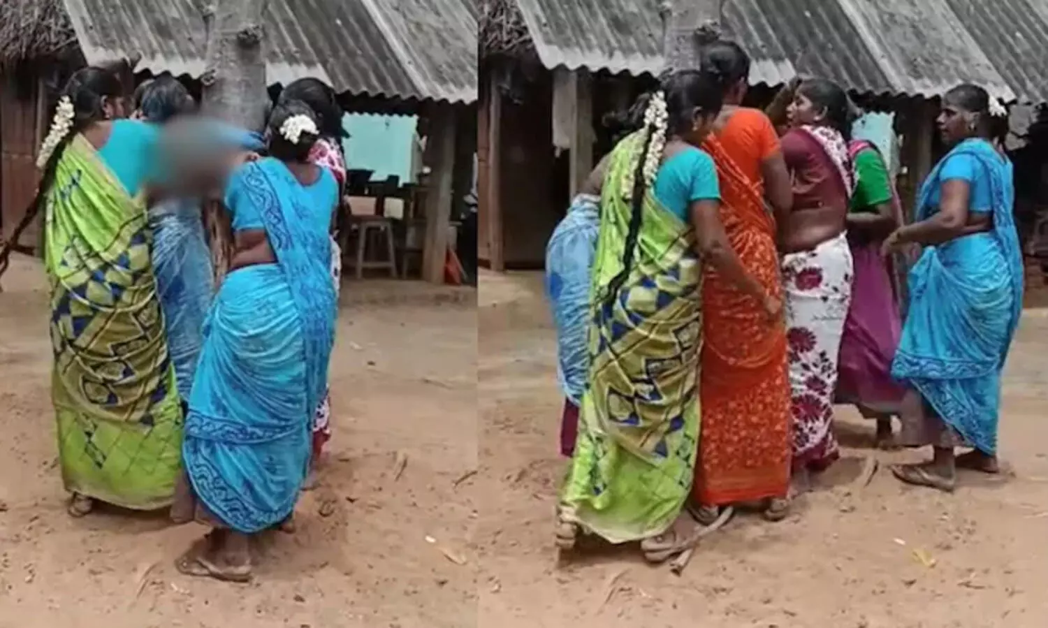 തമിഴ്നാട്ടിൽ ഭൂമി തർക്കത്തിന്റെ പേരിൽ സ്ത്രീയെ മരത്തിൽ കെട്ടിയിട്ട് ക്രൂരമായി മർദിച്ചു; ദൃശ്യങ്ങൾ പുറത്ത്