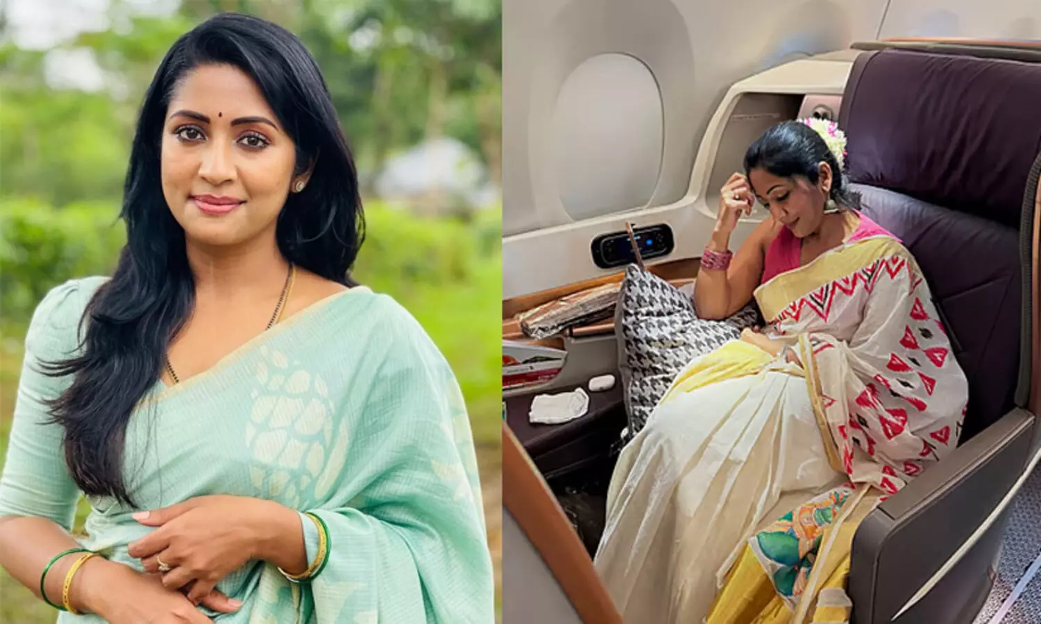 മുല്ലപ്പൂ കൈവശം വെച്ച് വിമാനയാത്ര; നവ്യ നായർക്ക് ആസ്ട്രേലിയയിൽ ഒന്നേകാൽ ലക്ഷം പിഴ