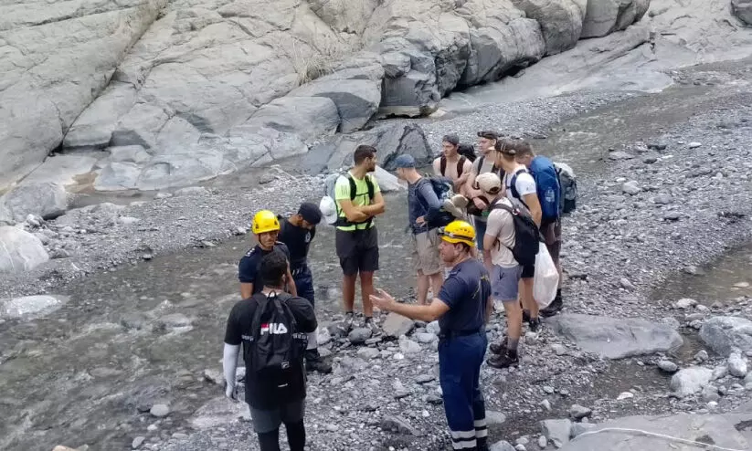 German citizens trapped in Wadi Naqr rescued German citizens trapped in Wadi Naqr rescued