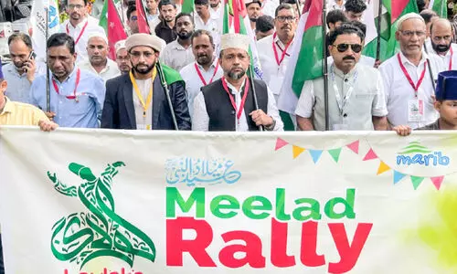 Milad Rally Organized
