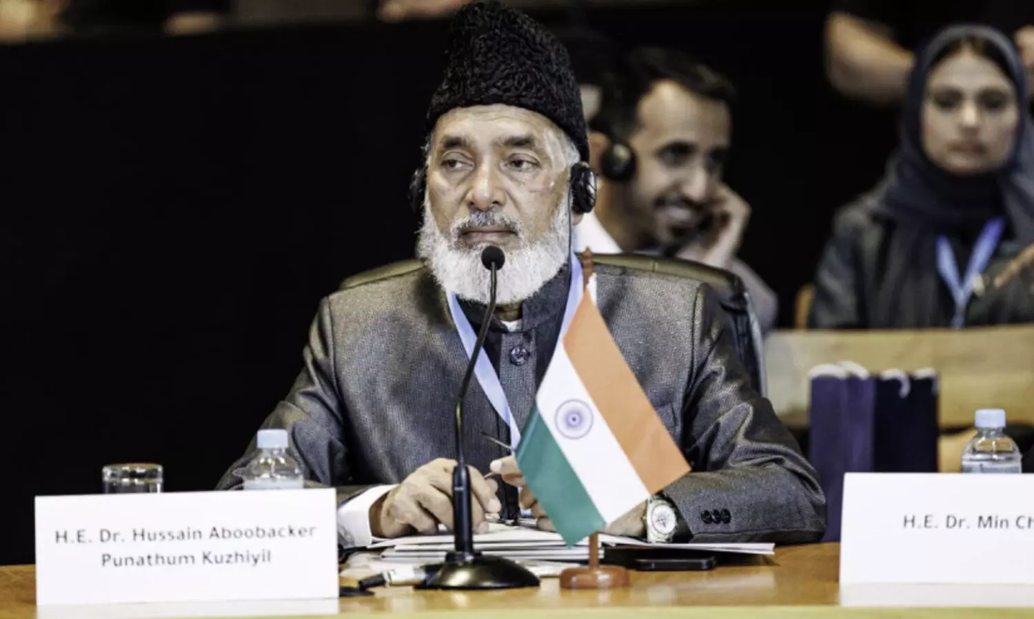 Dr. Hussein Madawur speaks at the Global Islamic Summit