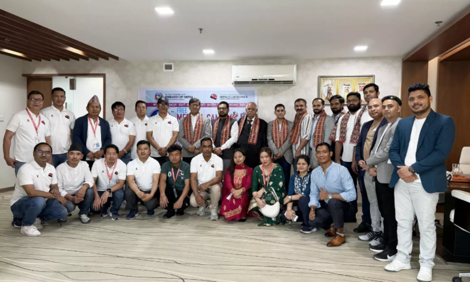 നേ​പ്പാ​ള്‍ സ്വ​ദേ​ശി​ക​ള്‍ക്കാ​യി മെ​ഡി​ക്ക​ന്‍ ക്യാ​മ്പ്